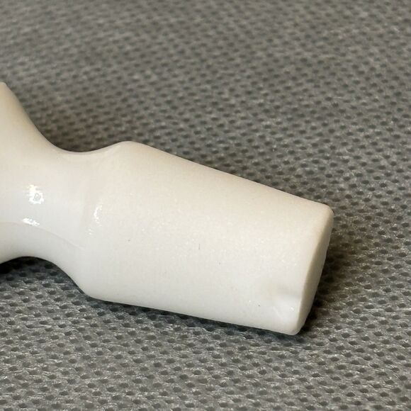 Vintage Cruets W/Stoppers Westmorland Milk Glass Paneled Grapes Oil & Vinegar - Picture 7 of 10